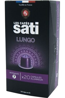 Les Cafés Sati Lungo Nespresso 20 szt. / Kawa w kapsułkach  