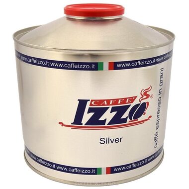Izzo Caffé Silver 1 kg / Kawa ziarnista / 90% Arabica i 10% Robusta / Puszka