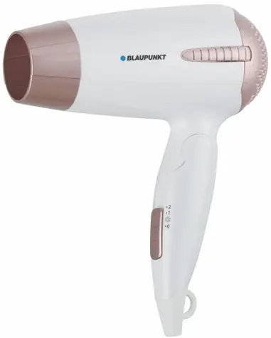 Blaupunkt HDD301RO biały / suszarka do włosów / 1200W / 2 prędkości / 3 temperatury