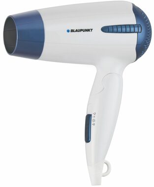 Blaupunkt HDD301BL biały / suszarka do włosów / 1200W / 2 prędkości / 3 temperatury 
