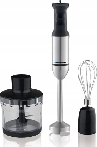 Blaupunkt HBD512 srebrny / blender ręczny / 1700W / 3 końcówki / regulacja prędkości 