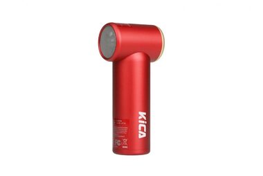 KiCA Jet Fan Mini Turbo czerwony / wentylator akumulatorowy / 3000 mAh