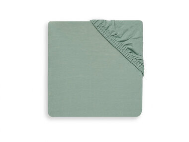 Prześcieradło z gumką Jollein 40/50 x 80/90 cm Ash Green