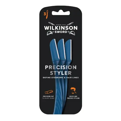 Wilkinson Precision Styler Trymer do brwi i brody 3 szt.