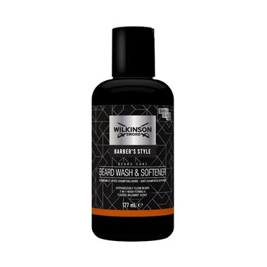 Wilkinson Barber's Style Beard Wash-Softener - płyn do mycia i zmiękczania brody 177 ml