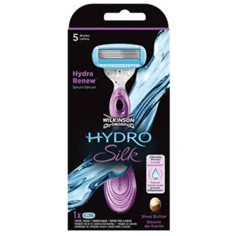 Maszynka do golenia Wilkinson Hydro Silk dla kobiet + 1 wymienna głowica