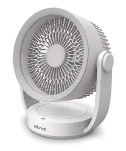 Eldonex CoolWind biały / Wentylator biurkowy / 9W / USB-C / 12,5 cm 