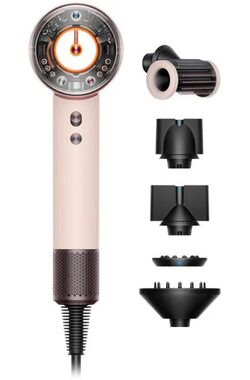 Suszarka do włosów Dyson Supersonic Nural HD16 / 1600 W / dyfuzor / 4 temperatury / 3 prędkości / Ceramiczna różowa/Różowe złoto