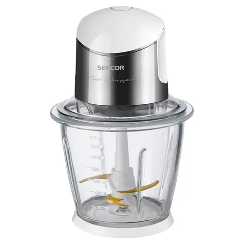 Sencor SCB 6150SS-EUE3 biały / siekacz do żywności / 800 W / 1,5 l