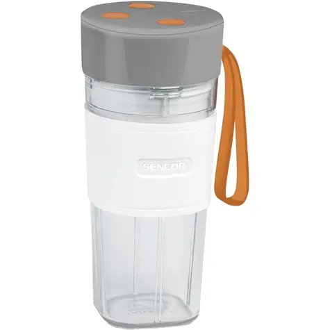 Sencor SBL 150WH biały / Przenośny blender do koktajli fitness / 50 W / 330 ml
