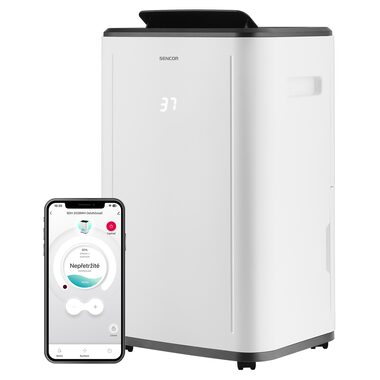 Sencor SDH 2028WH biały / osuszacz powietrza / 360W / do 60 m2 / 6L