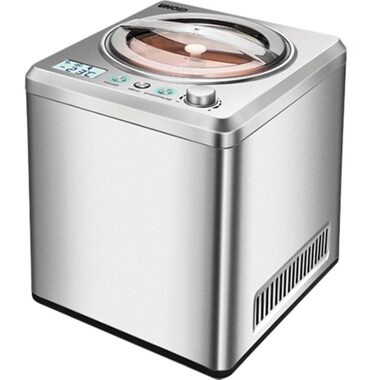 Rozpakowany - Unold 48872 Exklusiv srebrny / Maszynka do lodów / 180 W / 2 L / czas przygotowania 30 minut / z kompresorem / rozpakowany
