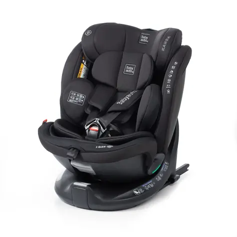 BabyAuto KANDA iFIX i-Size 360, fotelik samochodowy 40-150, JET BLACK