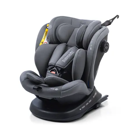 Fotelik samochodowy BabyAuto VALORA i-Fix i-Size 360° 40-150, PHATOM GRAY