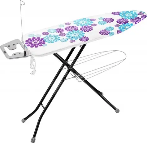 Lamart Present Deska do prasowania 120 x 38 x 70-90cm kolorowa / metalowo-bawełniana