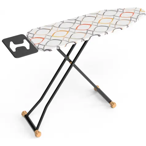 Deska do prasowania Lamart PLUS 112 x 36 x 70-90cm kolorowa / metalowo-bawełniana