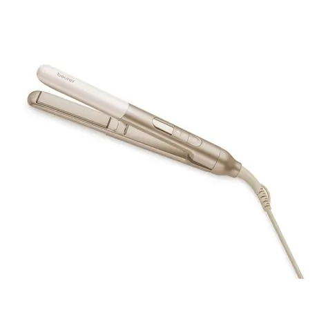 BEURER HS 70 gold / prostownica do włosów / 43W / 100-220 °C / jonizacja / wyświetlacz LED