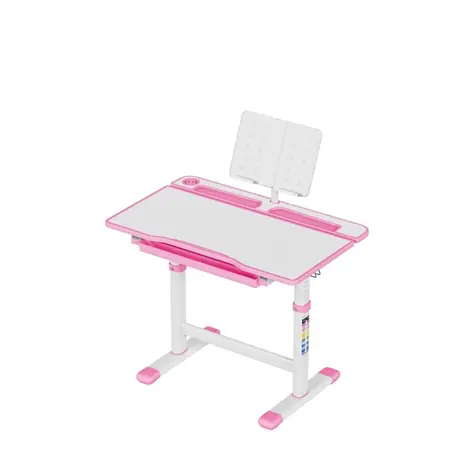 Mark Adler Study 3.0 różowe / Ergonomiczne biurko dziecięce 66 cm