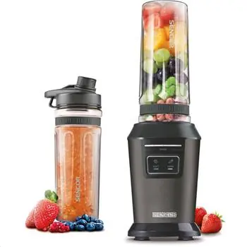 Sencor SBL 7078BK czarny / blender do smoothie / 800W / 2 x 600ml