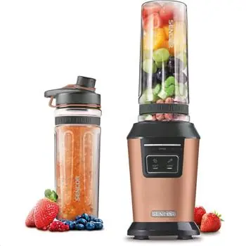 Sencor SBL 7076GD złoty / blender do smoothie / 800W / 2 x 600ml