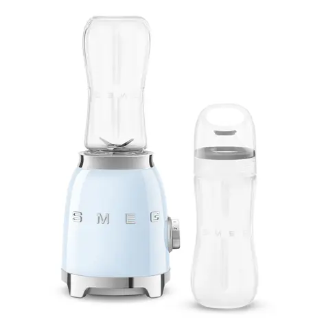 SMEG PBF01PBEU niebieski / blender do smoothie / 300 W / 0,6 l / 2 prędkości 