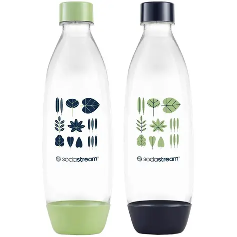 SodaStream Bottle FUSE 2x 1 l Zielono-Niebieska