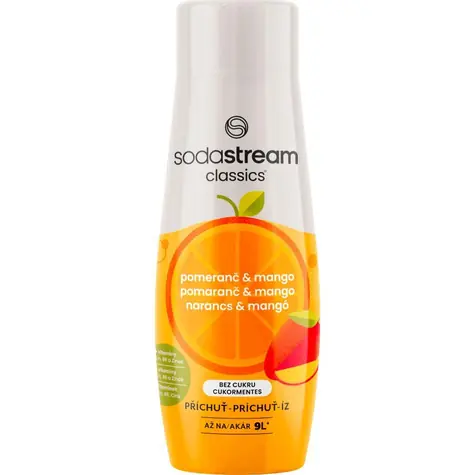 SodaStream Orange Mango Zero 440 ml / do 9 litrów napoju