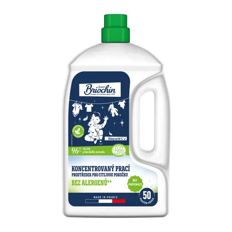 Briochin Koncentrowany detergent do skóry wrażliwej 50 dawek 2,27 l / Bez alergenów / Bez zapachu