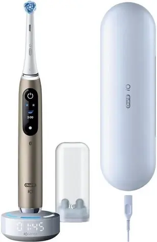 Oral-B iO Series 10 Eclipse Gold / Szczoteczka elektryczna / magnetyczna iO / 7 trybów 