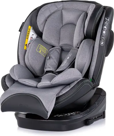 CHIPOLINO Fotelik samochodowy Hypnotic i-Size 40-150 cm Isofix 360 Cloud