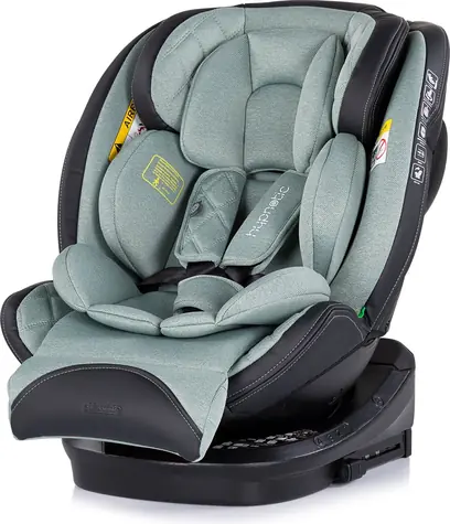 Fotelik samochodowy CHIPOLINO Hypnotic i-Size 40-150 cm Isofix 360 Basil