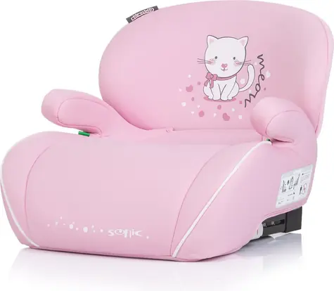 CHIPOLINO Fotelik podwyższający Sonic i-Size 125-150 cm Isofix, Kitten