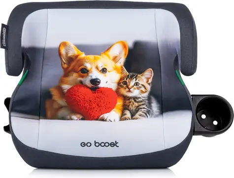 CHIPOLINO Fotelik podwyższający Go Boost i-Size 125-150 cm Corgi