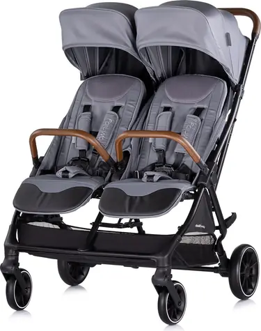 CHIPOLINO Twinity Cloud wózek sportowy dla bliźniaków
