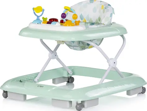 CHIPOLINO Baby Steps Interaktywny Chodzik Miętowy
