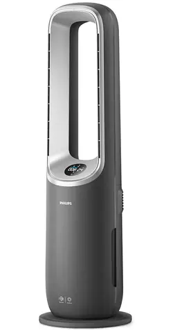Philips Series 8000 AMF870 3w1 szary / Oczyszczacz powietrza / Powierzchnia pomieszczenia do 70 m2 / HEPA