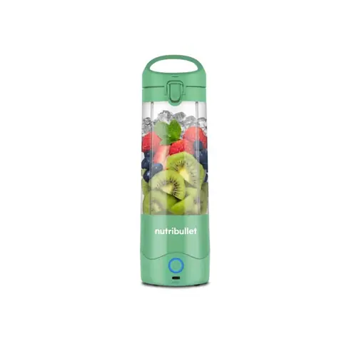 Nutribullet Portable NBP003LG jasnozielony / 0.475 l / bateria (USB-C)