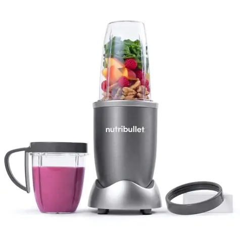 Nutribullet Original 600 NB606DG ciemnoszary / srebrny / 0,7 l (+0,525 l) / 2 pojemniki / 600 W