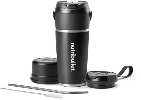 Nutribullet Flip NBP016B czarny / 0,6 l / bateria (USB-C)
