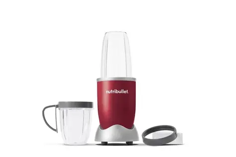 Nutribullet Original 600 NB606R czerwony / 0,7 l (+0,525 l) / 2 pojemniki / 600 W
