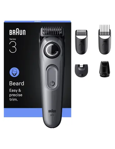 Braun Series 3 BT3560 / Trymer / Męski / Czas pracy: 50 min / Broda