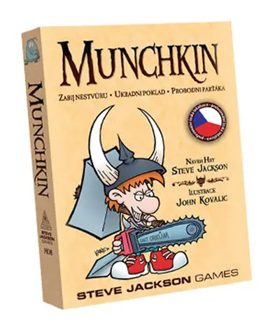 ADC Blackfire Munchkin / Czas trwania gry: 45 minut / Liczba graczy: 2 - 8 / od 10 lat