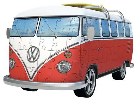 Ravensburger Puzzle 3D Volkswagen T1 / 162 elementy / 30 x 15 x 14 cm