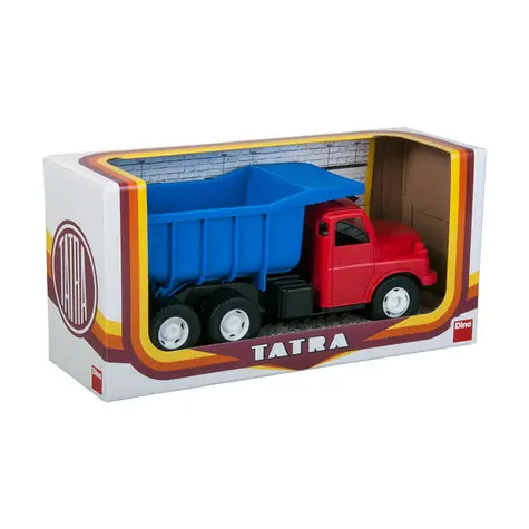 Dino Tatra 148 czerwono-niebieska 30cm / Zabawka do piasku 