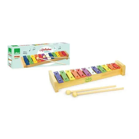 Ksylofon metalowy Vilac / od 3 lat