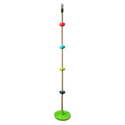 2Kids Toys Dziecięca lina wspinaczkowa z kolorowymi krążkami / od 3 lat
