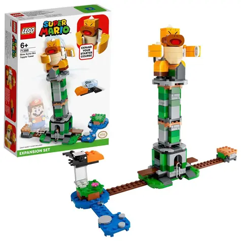 LEGO® Super Mario™ 71388 Boss Sumo Bro i Upadająca Wieża - Zestaw Rozszerzający / Liczba elementów: 231 / od 6 lat