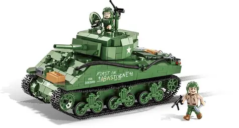 Cobi 2550 Sherman M4A3E2 Jumbo WW II / 720 części / 2 figurki / od 7 lat