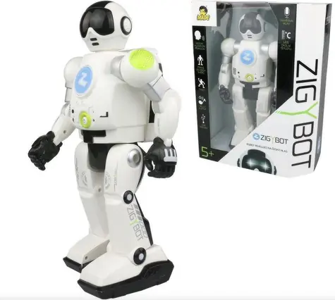 Robot MaDe Zigybot z funkcją pomiaru czasu - 20 funkcji / od 5 lat