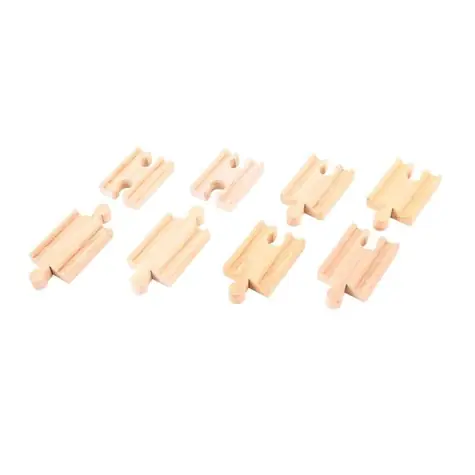 Bigjigs Rail Łączniki szynowe 7 cm 8 szt. / od 3 lat